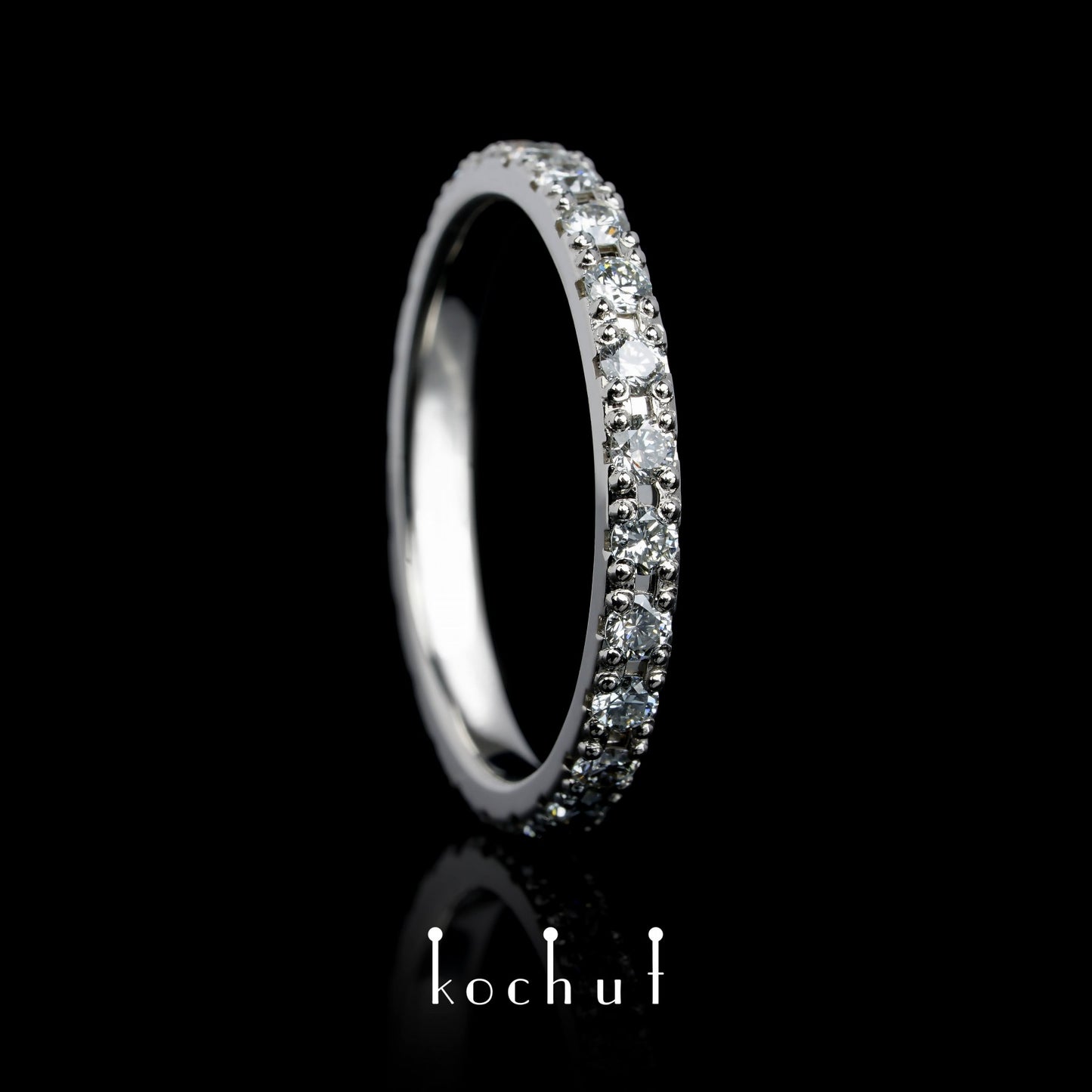 Meine Umlaufbahn — Ring aus Platin mit Diamanten