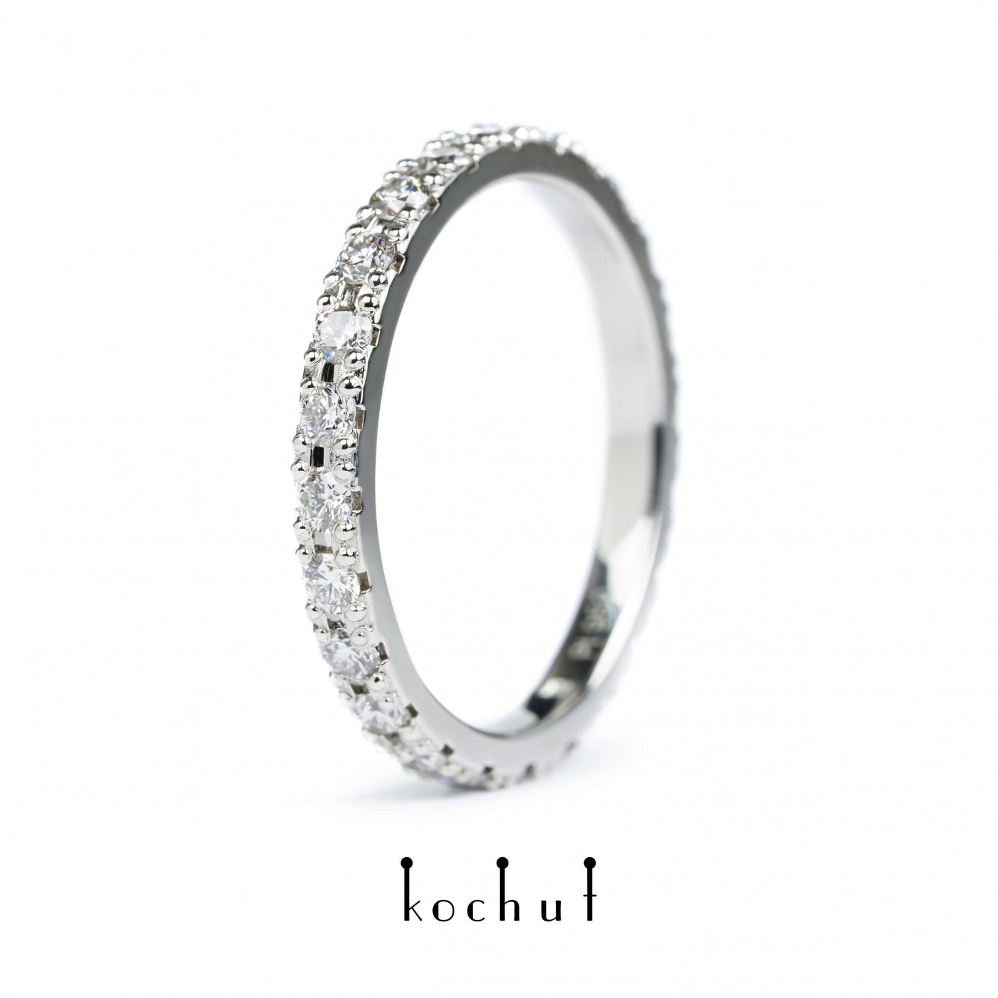 Meine Umlaufbahn — Ring aus Platin mit Diamanten