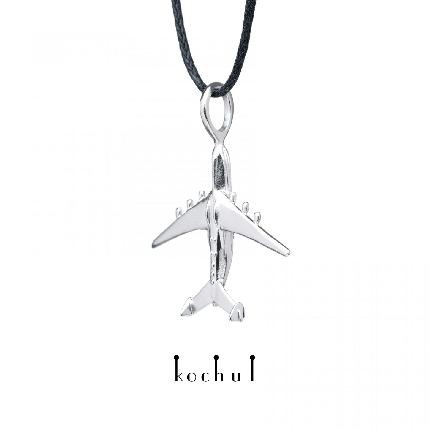 Traum — Anhänger aus Sterlingsilber mit weißem Rhodium