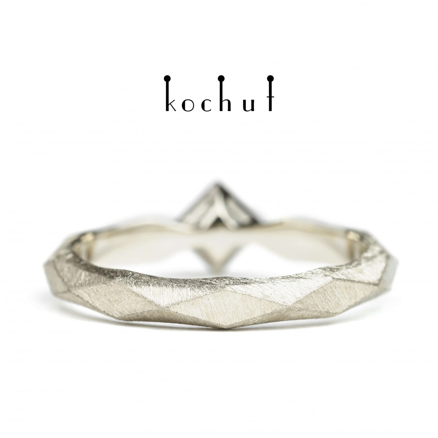 Meine Königin - Verlobungsring aus Weißgold mit Diamant(0.25 ct)