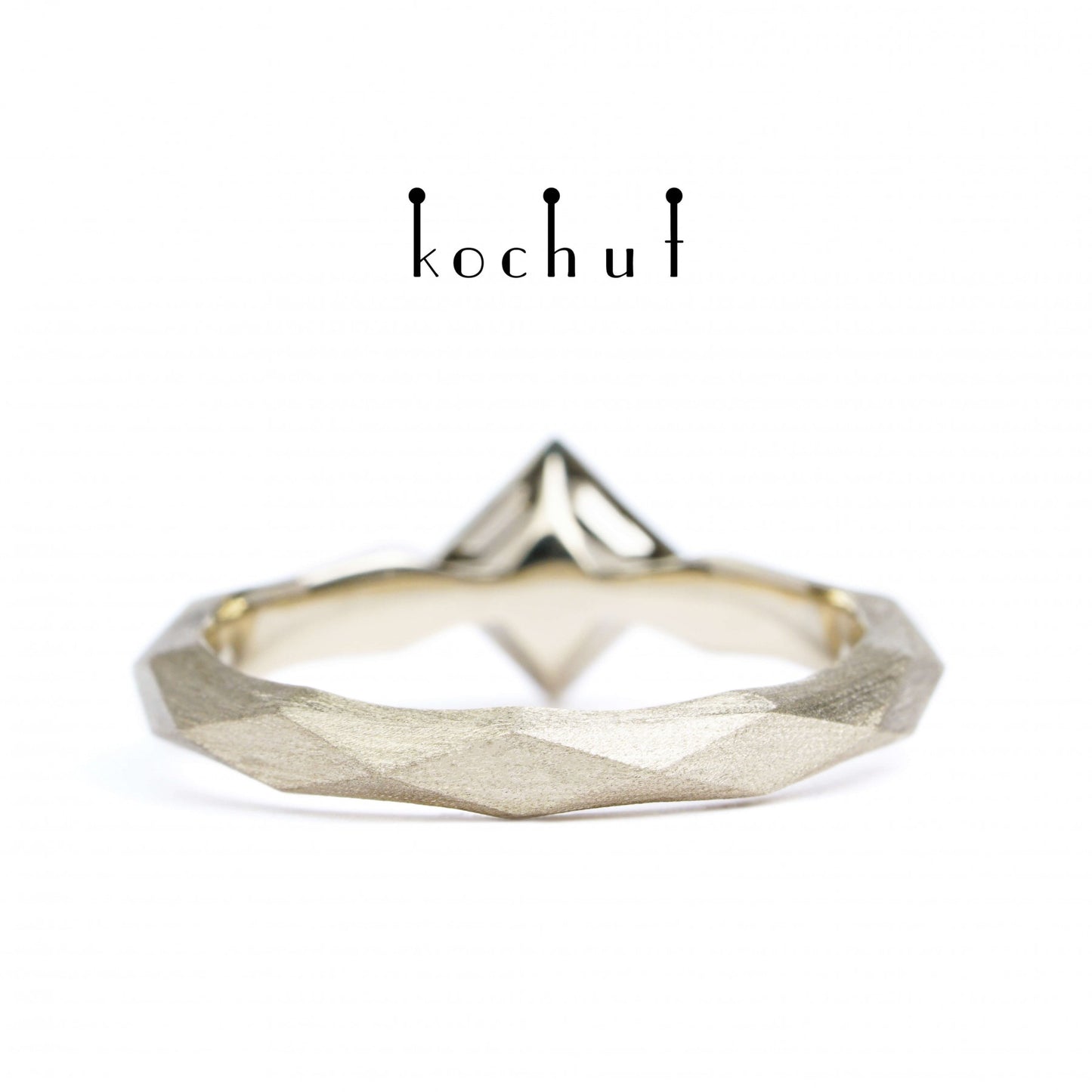 Meine Königin - Verlobungsring aus Weißgold mit Diamant(0.35 ct)
