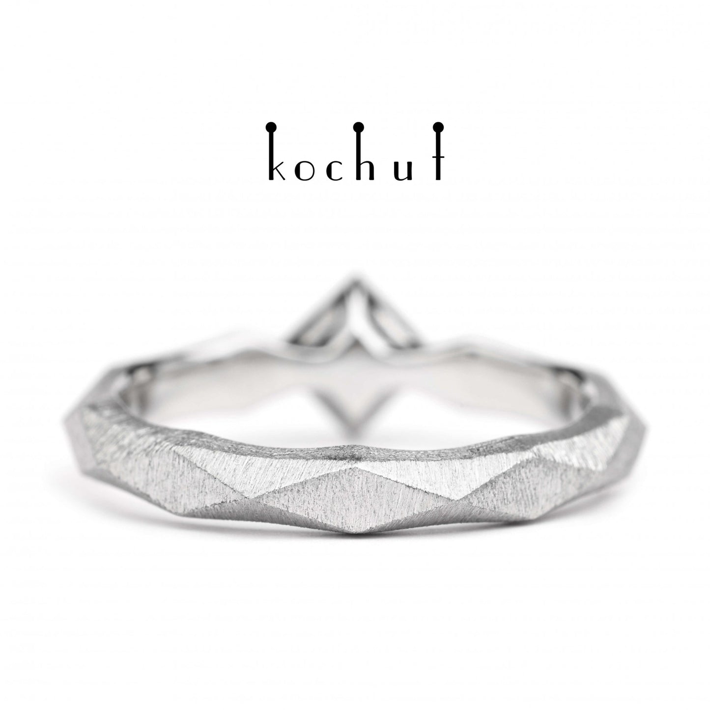 Meine Königin - Verlobungsring aus Platin mit Diamanten (0.25 ct)
