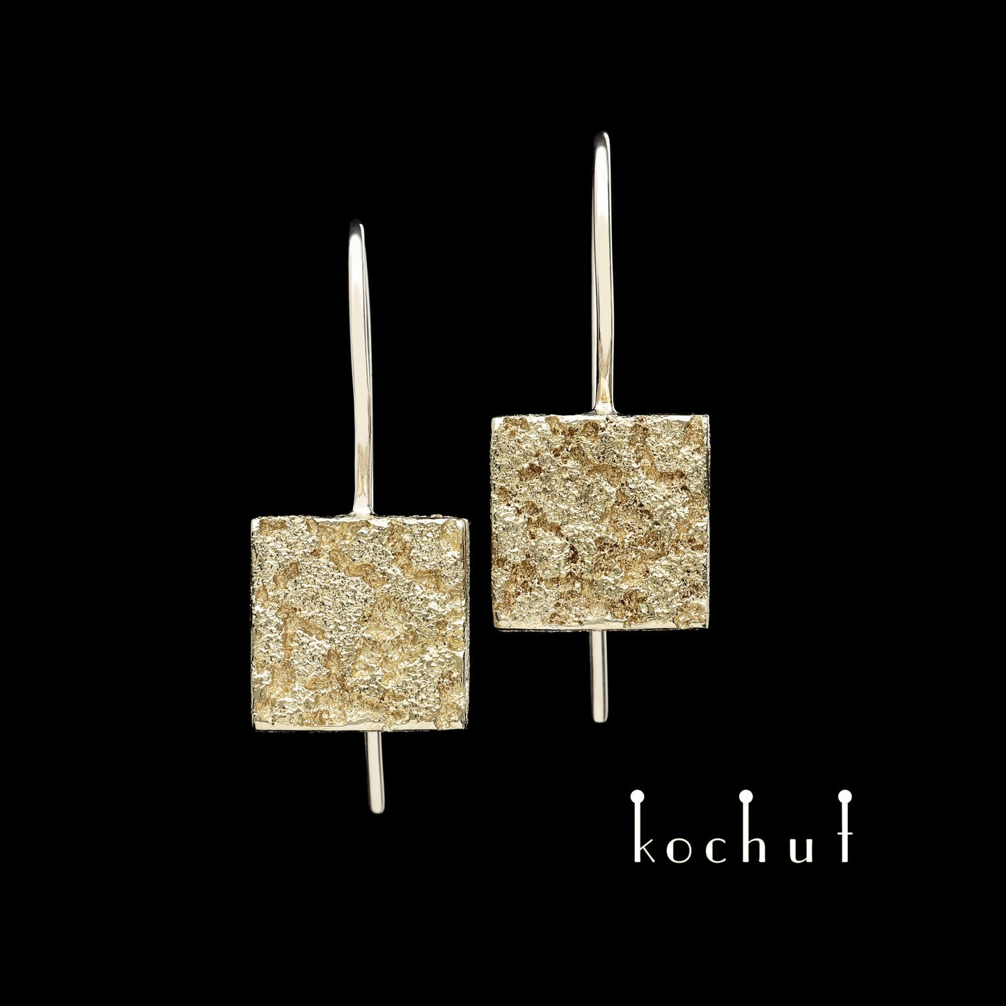 Leib und Seele - Ohrringe aus Weiß- und Gelbgold