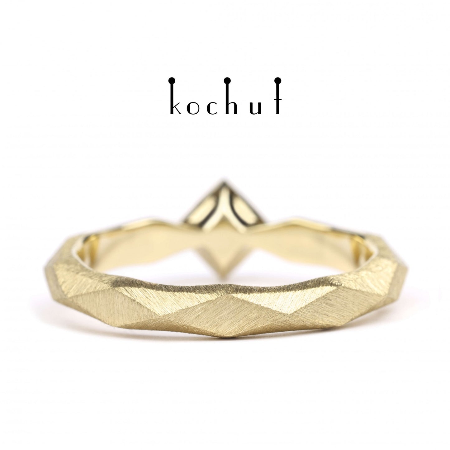 Meine Königin - Verlobungsring aus Gelbgold mit Diamant (0.25 ct)