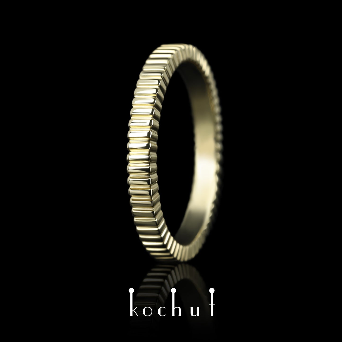 Widerstandsfähigkeit – Ring aus Gelbgold