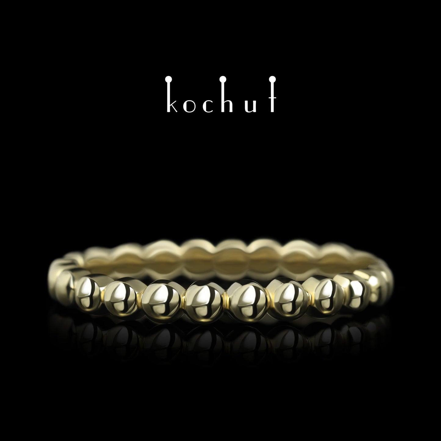 Harmonie - Ring aus Gelbgold