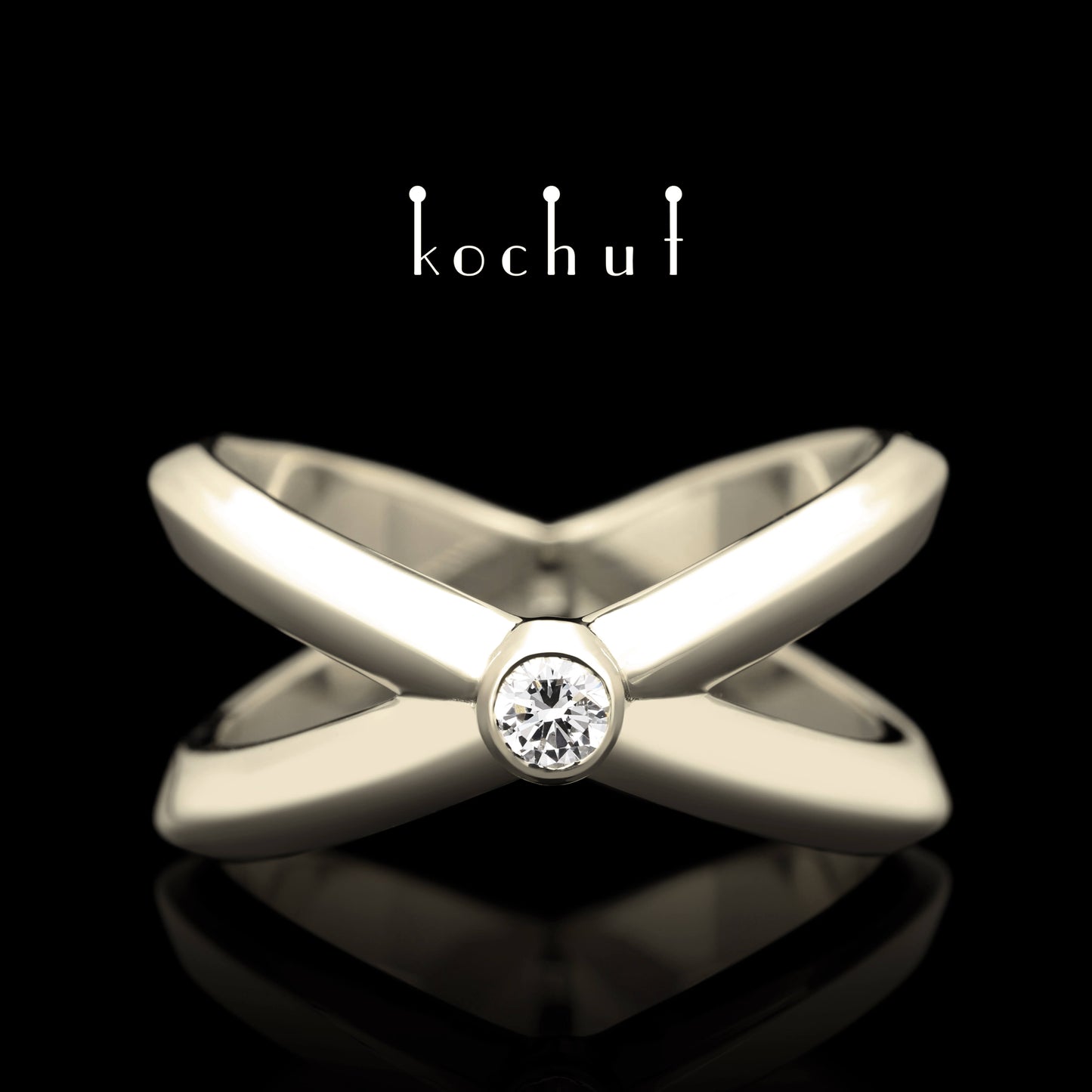 Ansprechpartner — Weißgold-Diamantring