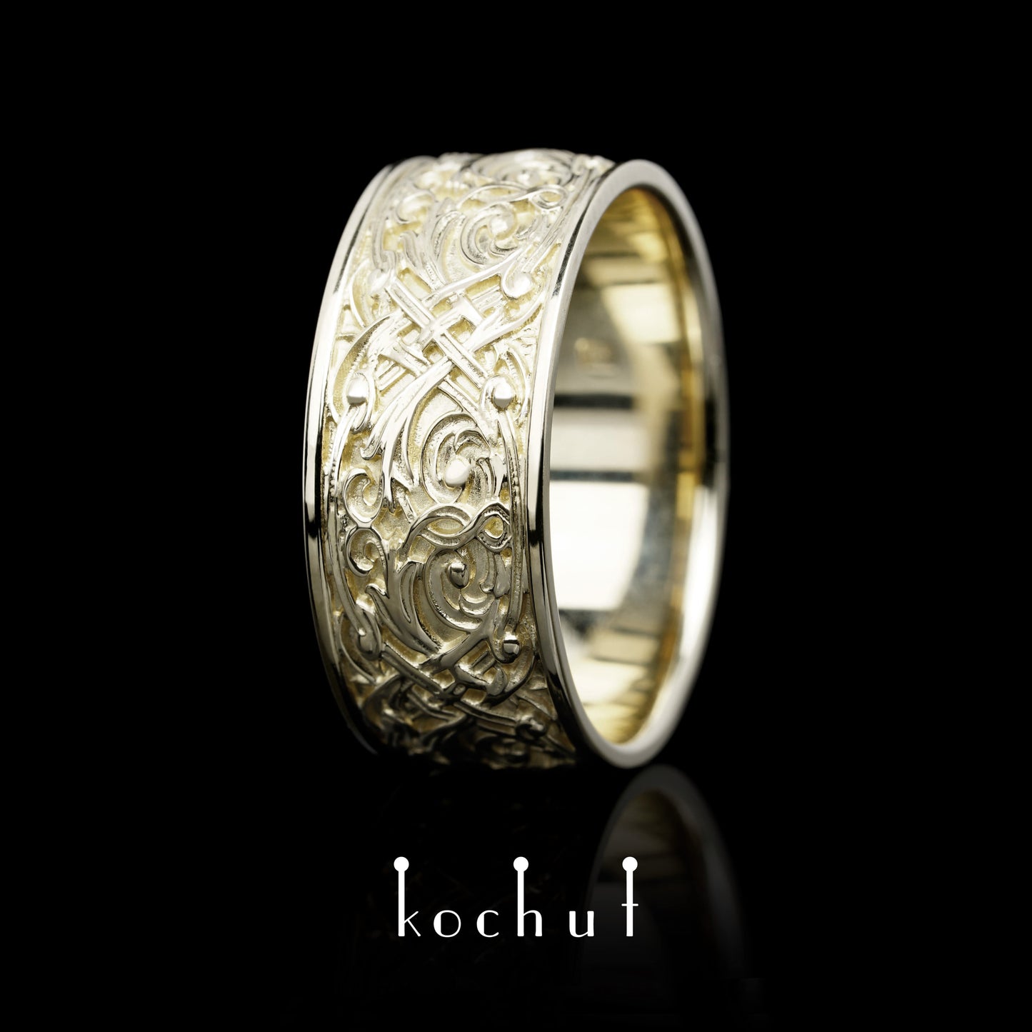 Venetian Night — Ehering aus Weißgold