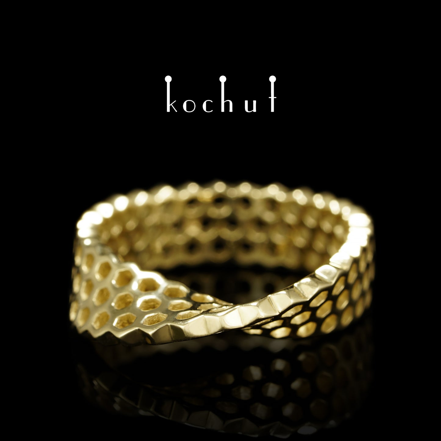 Mobius-Band: Zeitfilter — Gelbgoldring