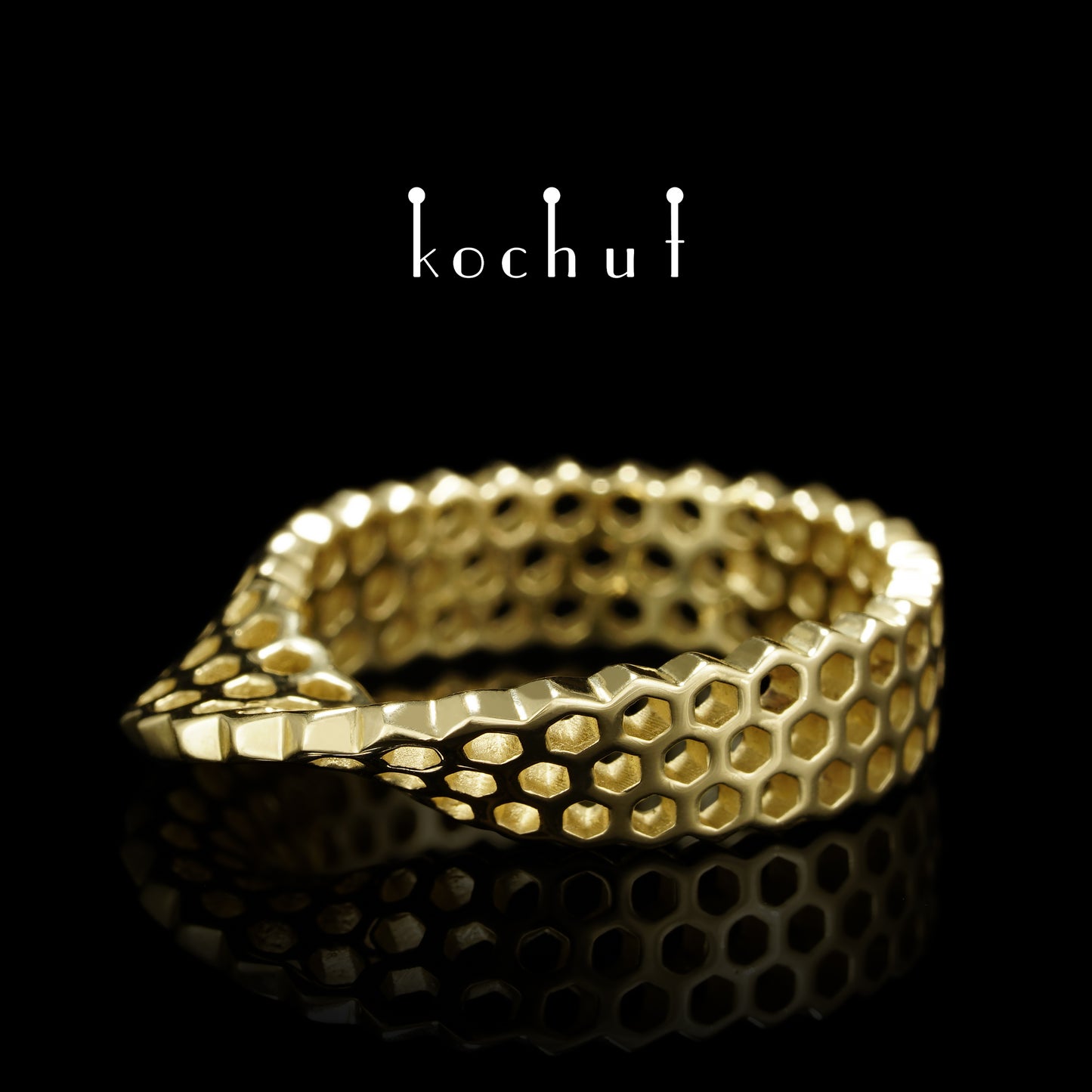 Mobius-Band: Zeitfilter — Gelbgoldring