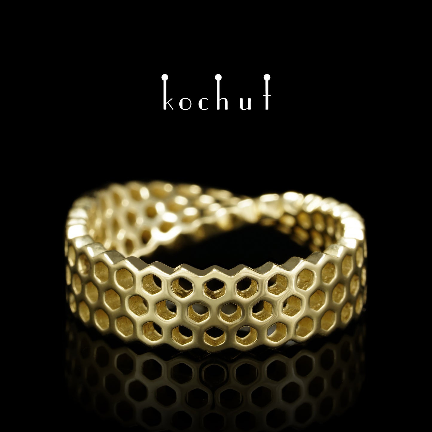 Mobius-Band: Zeitfilter — Gelbgoldring