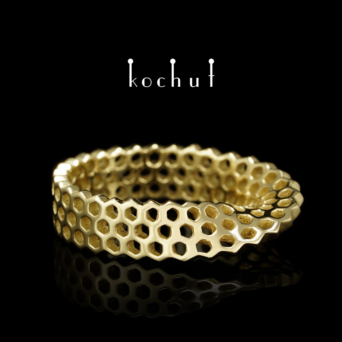 Mobius-Band: Zeitfilter — Gelbgoldring
