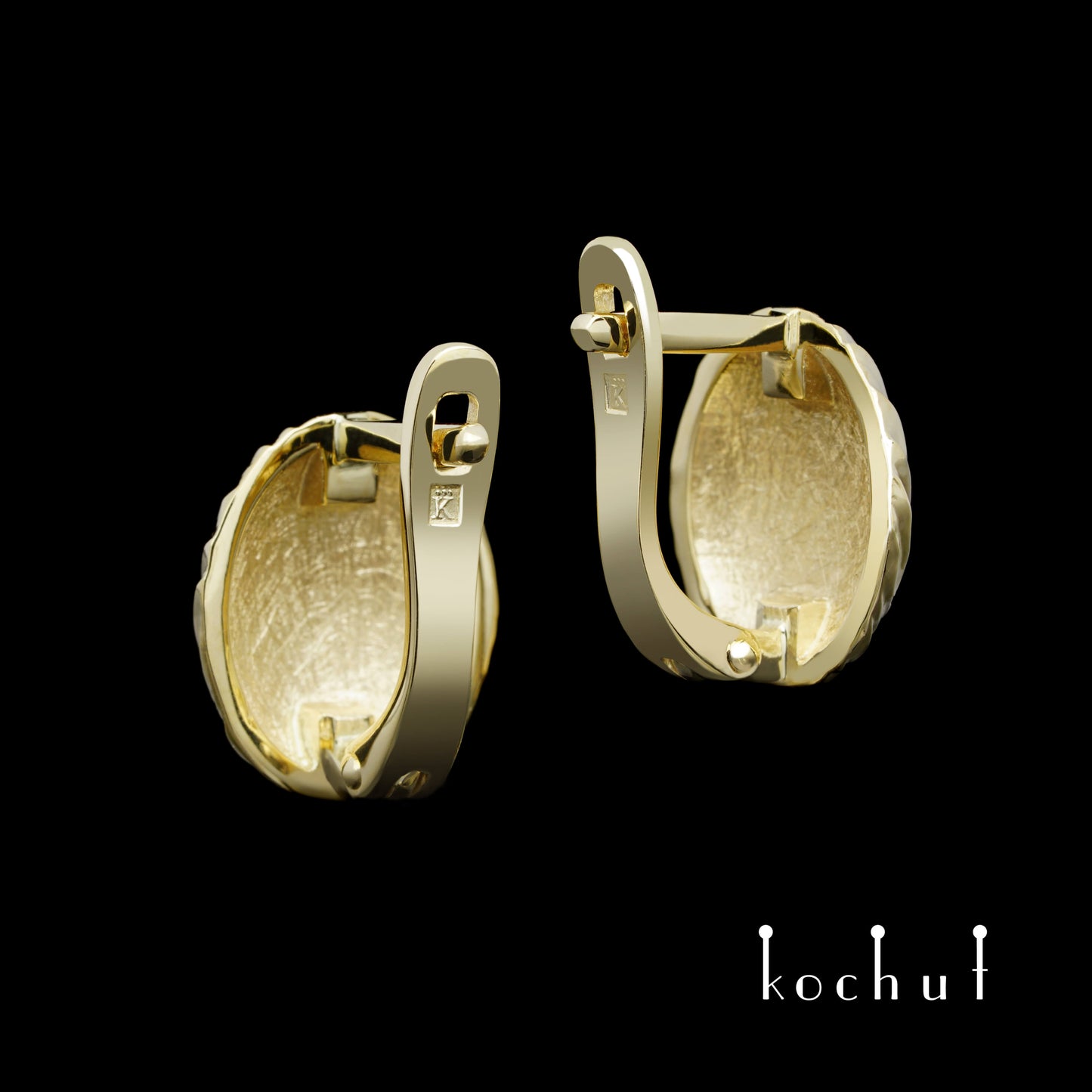 Tango — Ohrringe aus Gelbgold
