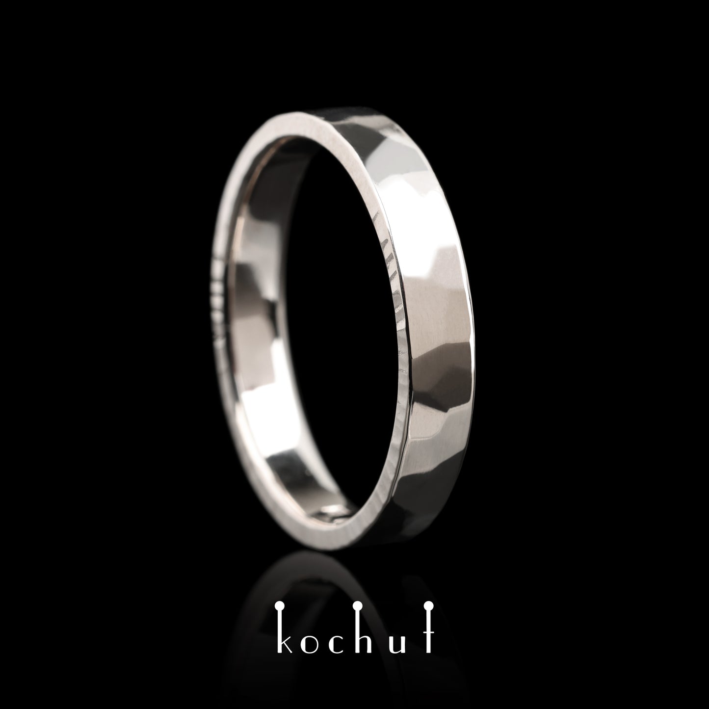 Licht: schmal — Ring aus Palladium-Gold