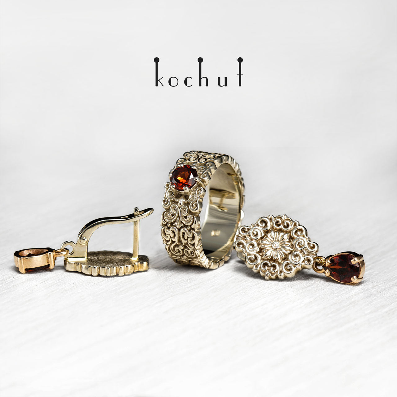 Notre Dame — Goldschmuck-Set