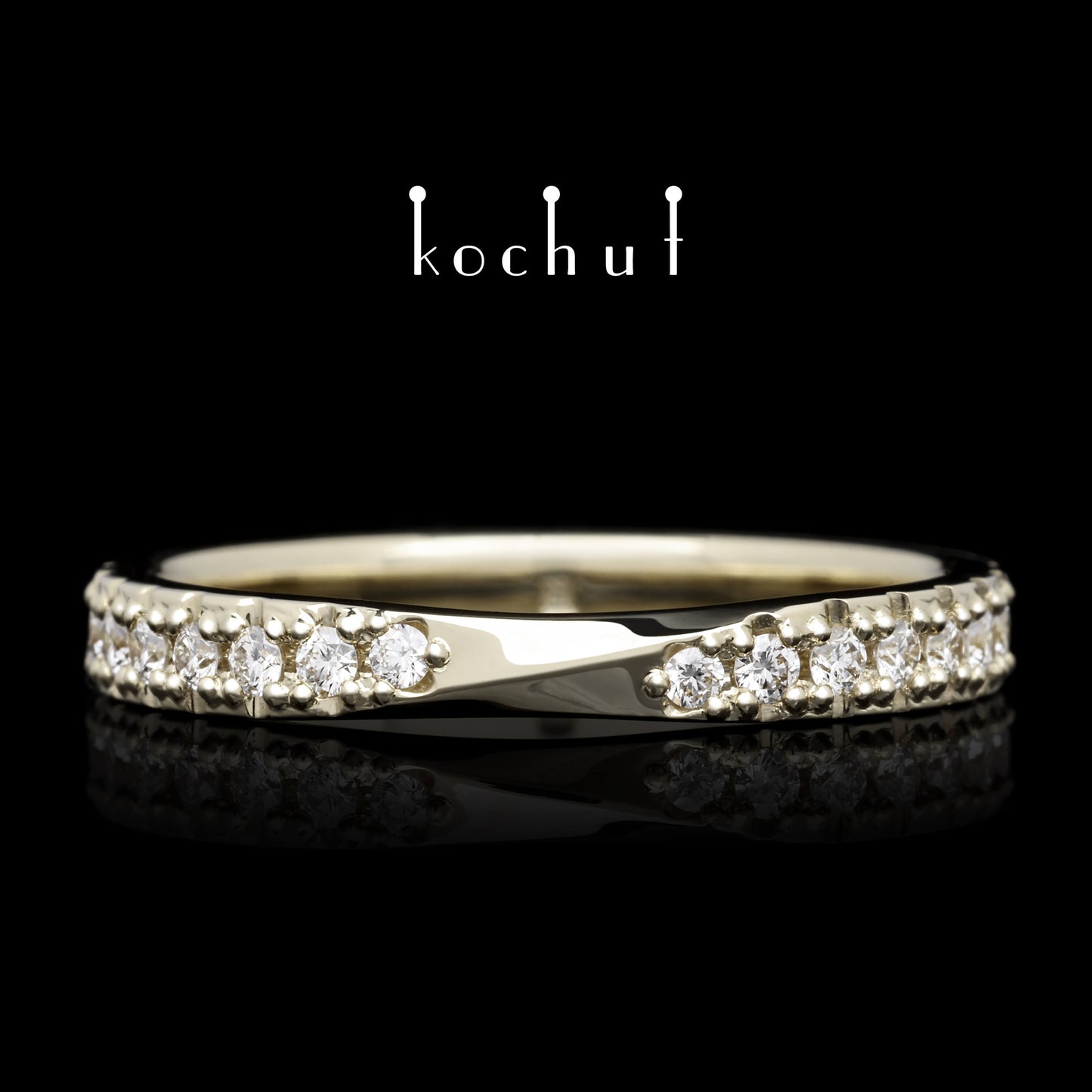 Meine Inspiration — Weißgoldring mit Diamanten