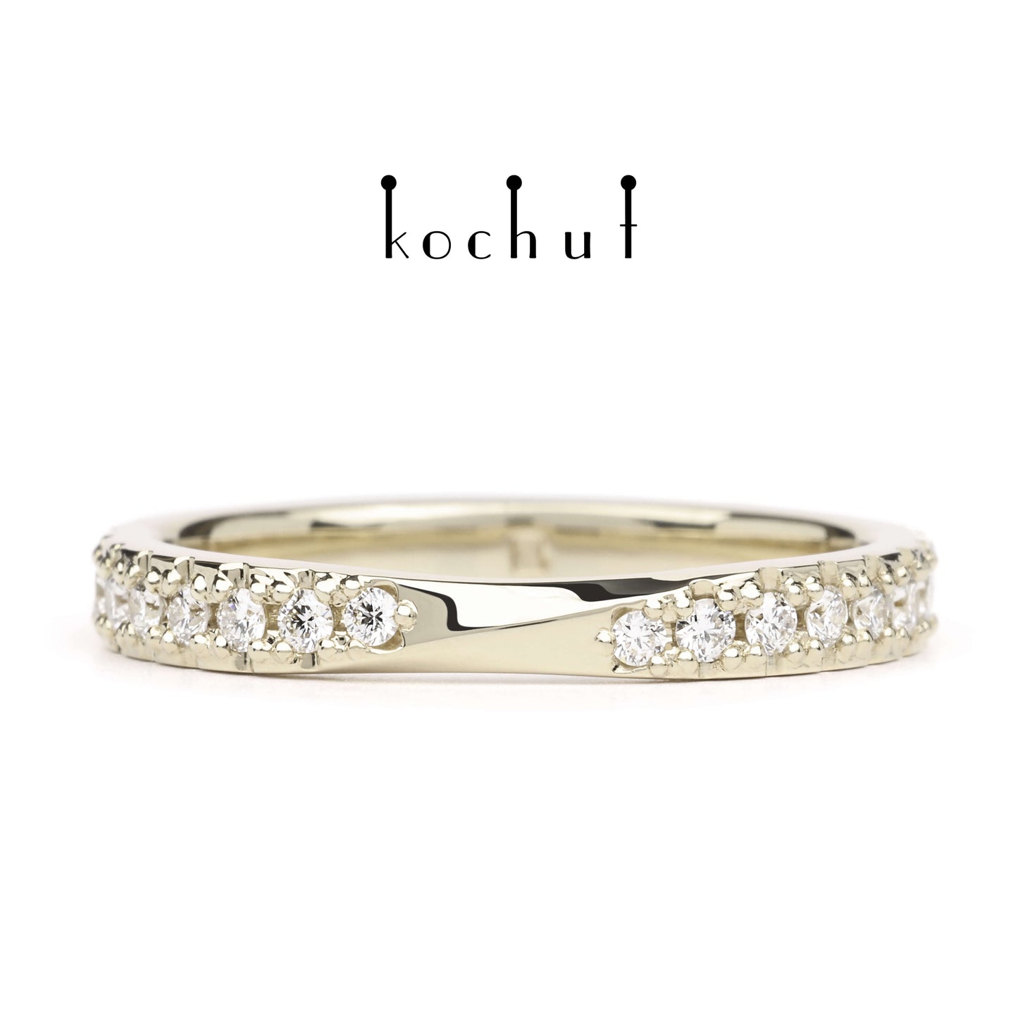 Meine Inspiration — Weißgoldring mit Diamanten