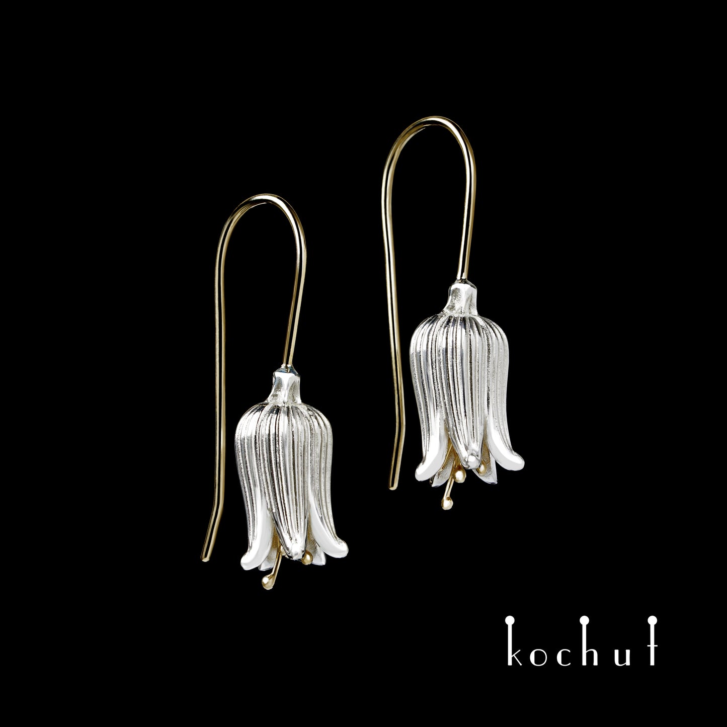 Glocken — Schmuckset aus Silber und Gold