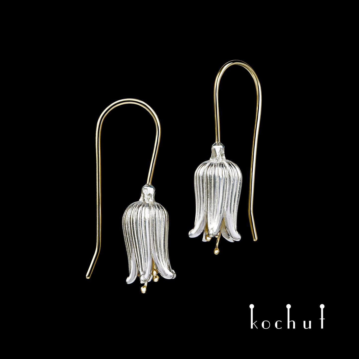Glocken — Schmuckset aus Silber und Gold