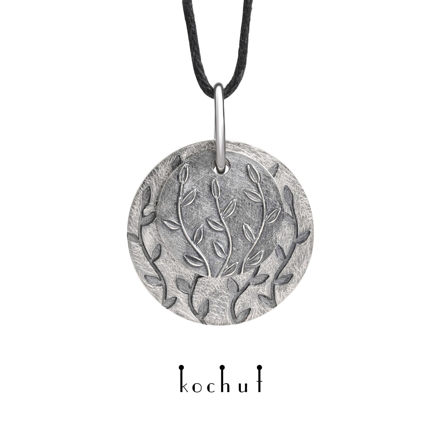 Talisman — Anhänger aus oxidiertem Silber
