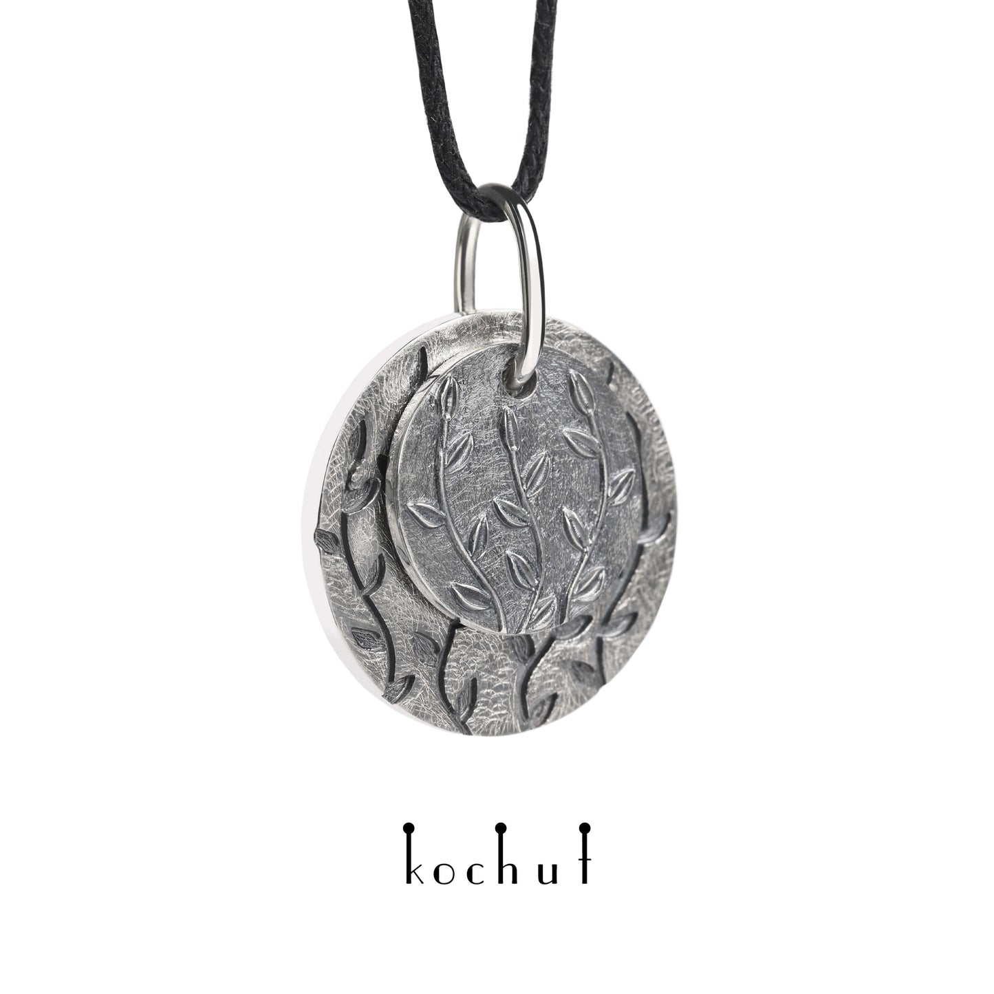 Talisman — Anhänger aus oxidiertem Silber