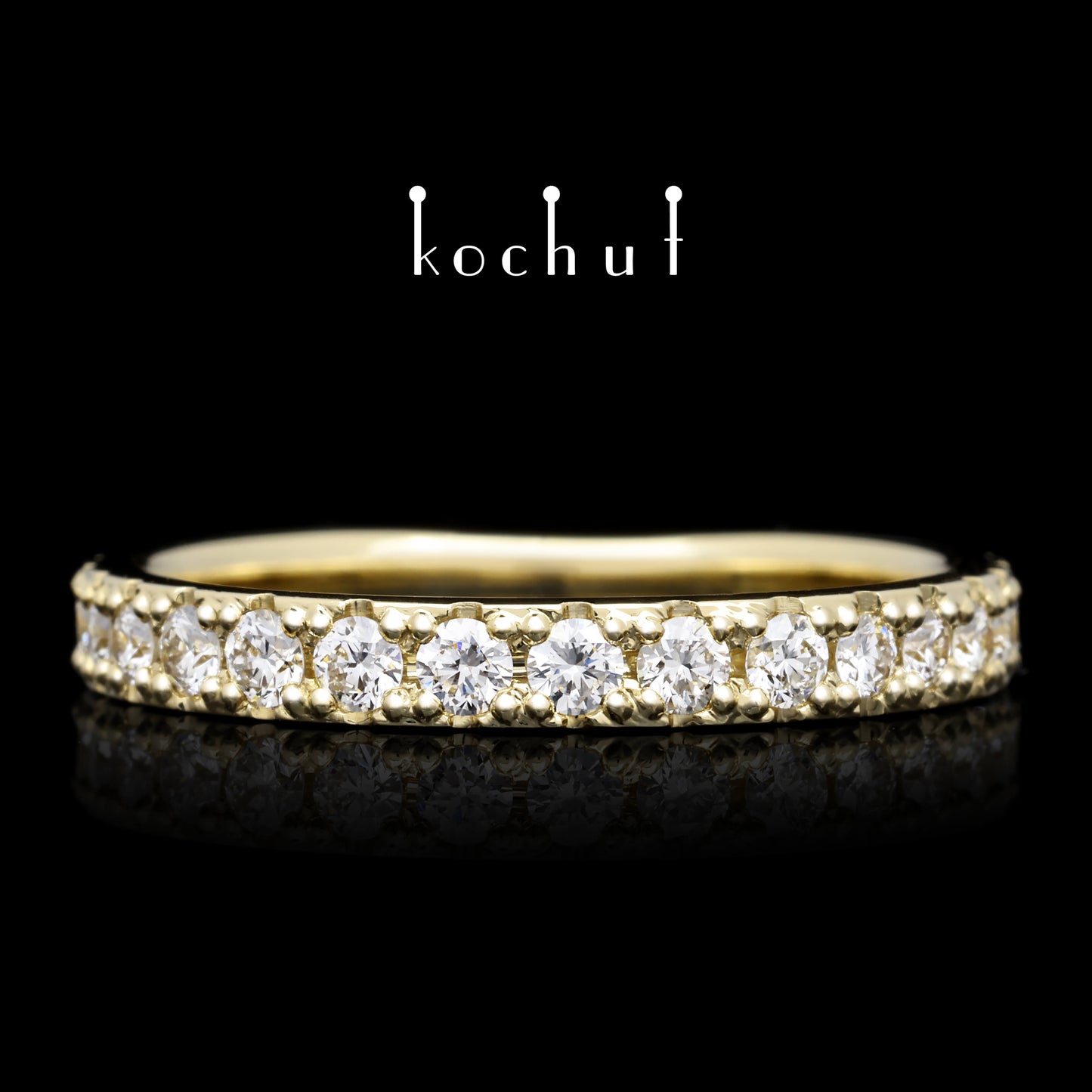 Meine Inspiration — Ring aus Gelbgold mit Diamanten