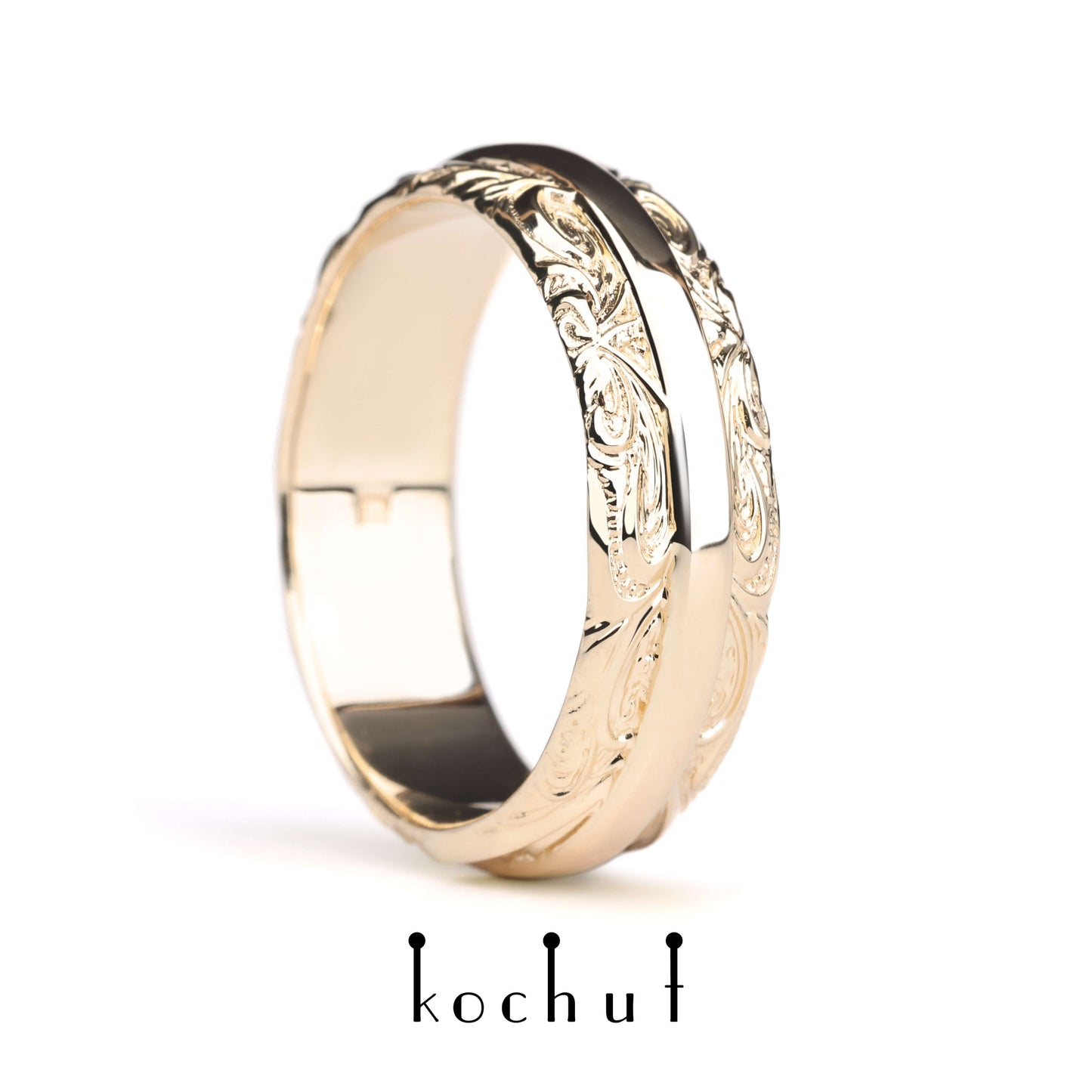 In Freude und Leid: gemeinsame Gedanken — Ehering aus Rotgold