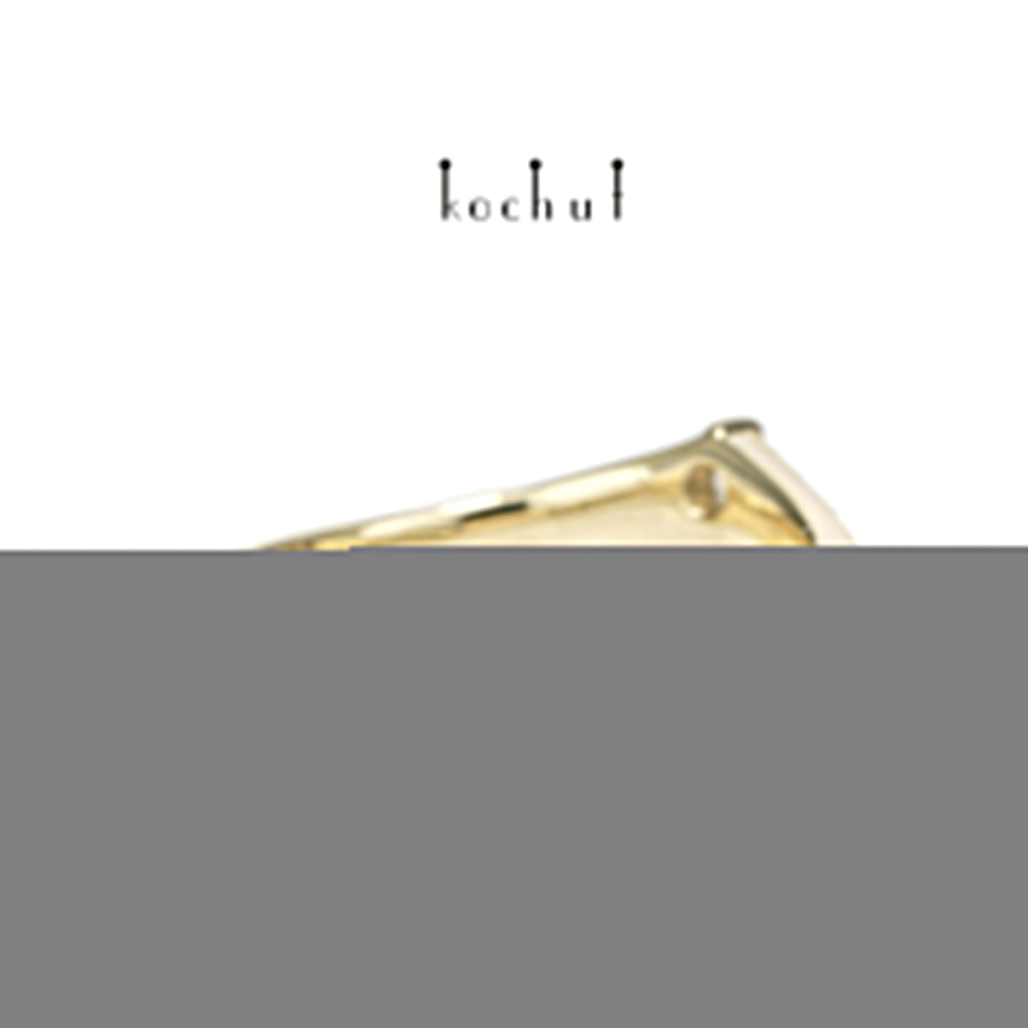 Meine Dame — Gelbgoldring mit Diamanten