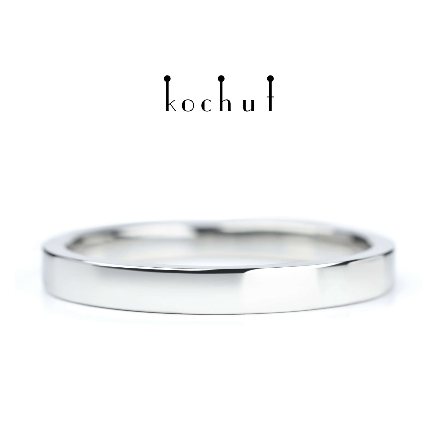 Meine Inspiration — Platinring mit Diamanten