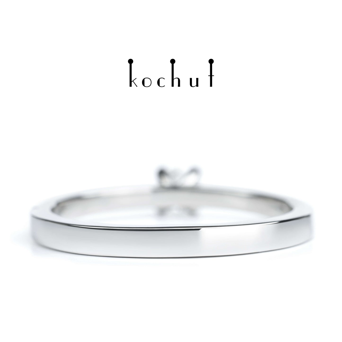 Meine Inspiration — Platinring mit Diamant