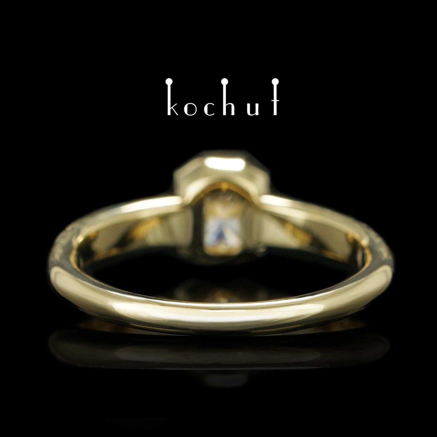 Neue Muse — Ring aus Gelbgold mit Diamanten