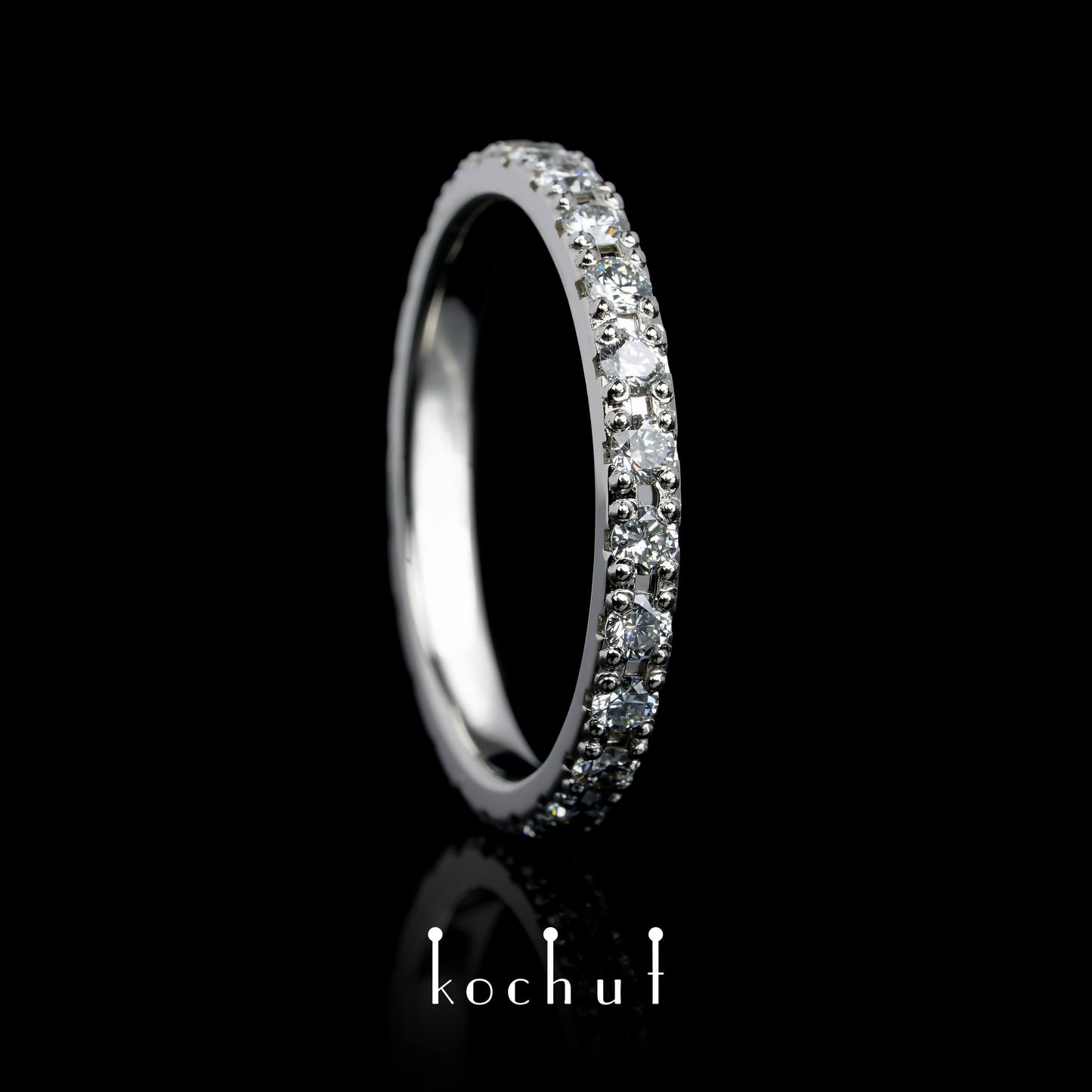 Mein Orbit — Schmuckset aus Platin mit Diamanten