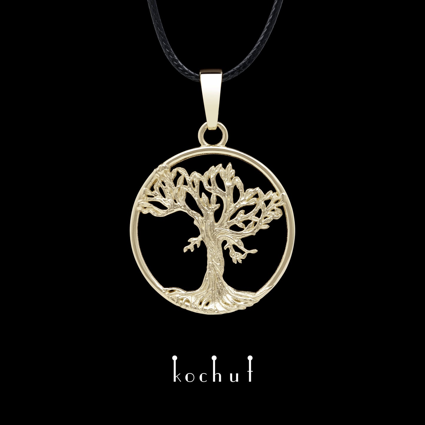 Baum der Einheit — Anhänger aus Weißgold