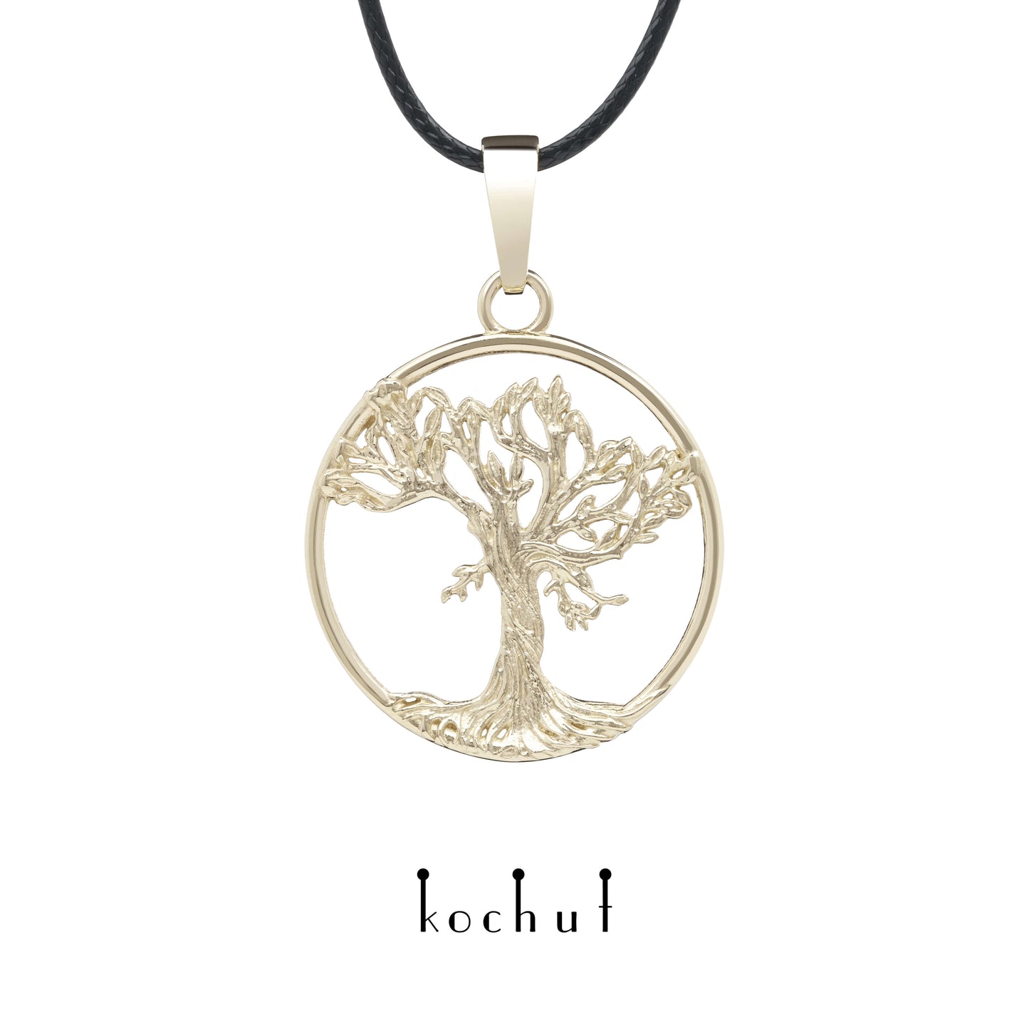 Baum der Einheit — Anhänger aus Weißgold