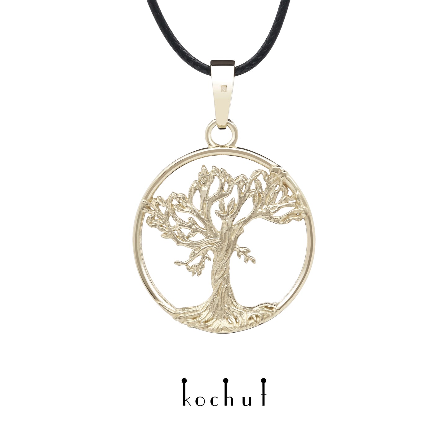 Baum der Einheit — Anhänger aus Weißgold