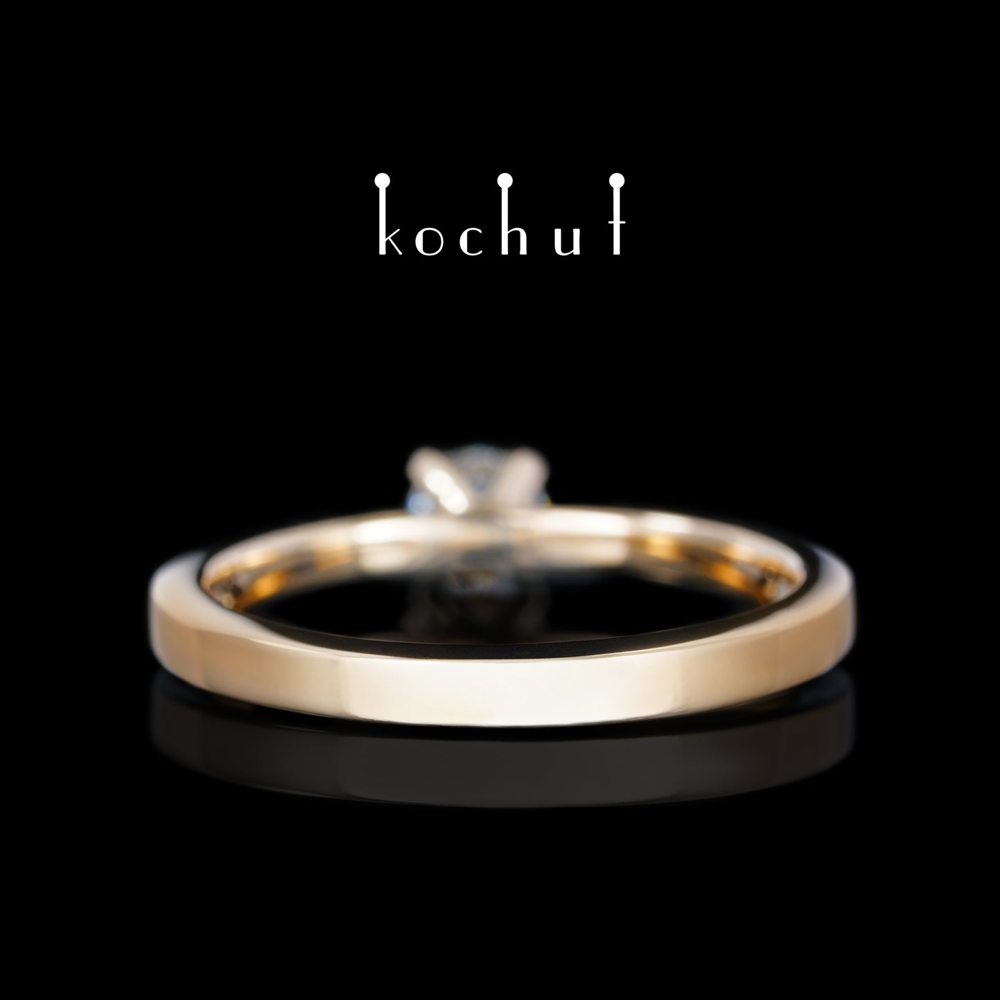 Mein Inspiration — Verlobungsring aus Rotgold mit Diamant