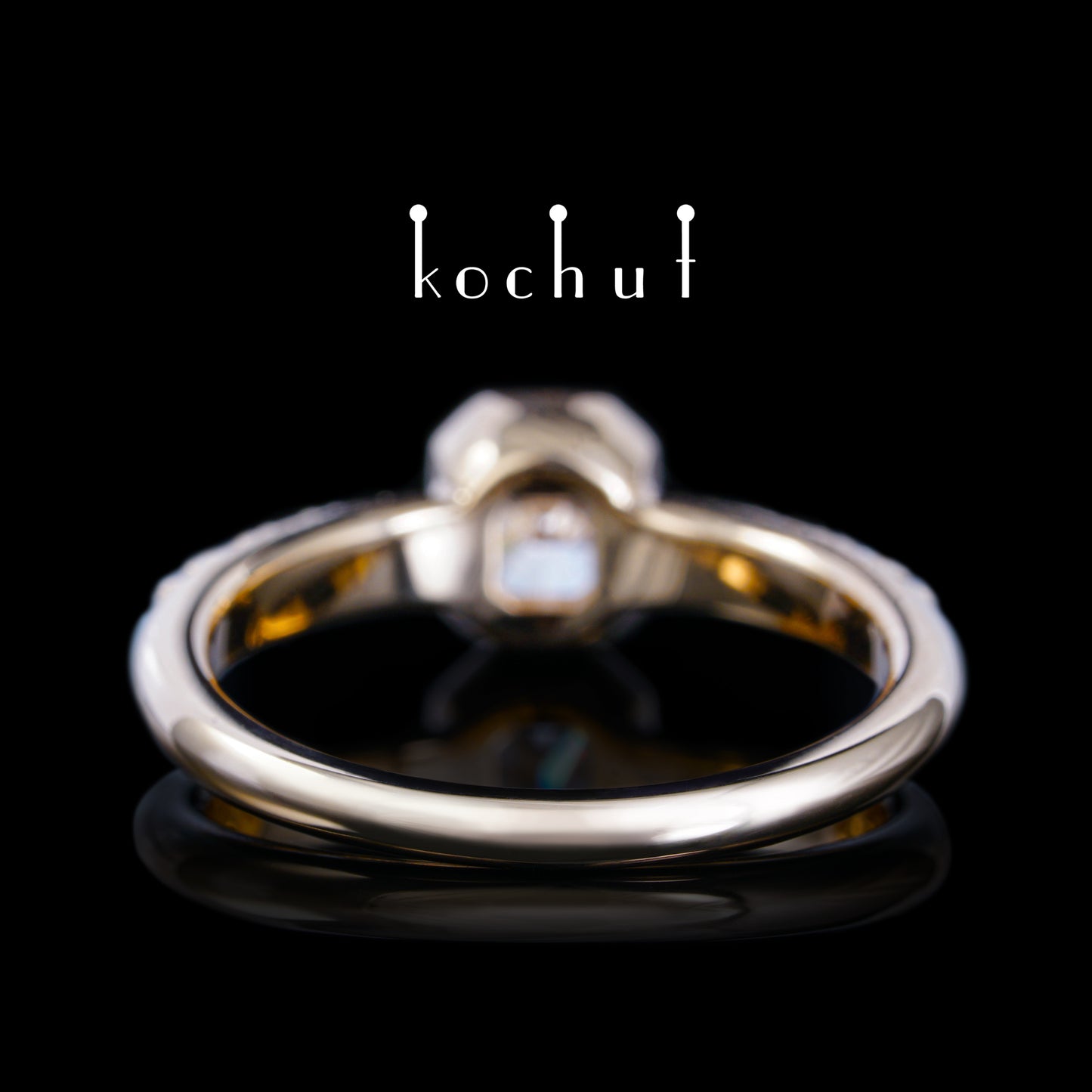 Neue Muse — Ring aus Rotgold mit Diamanten