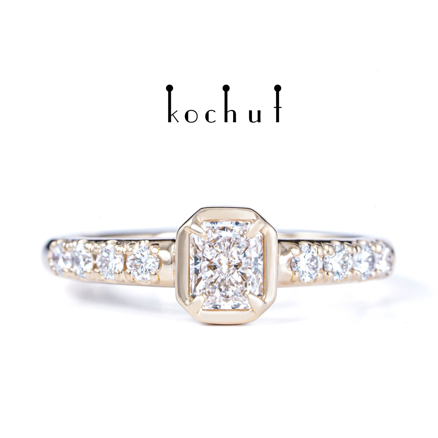 Neue Muse — Ring aus Rotgold mit Diamanten