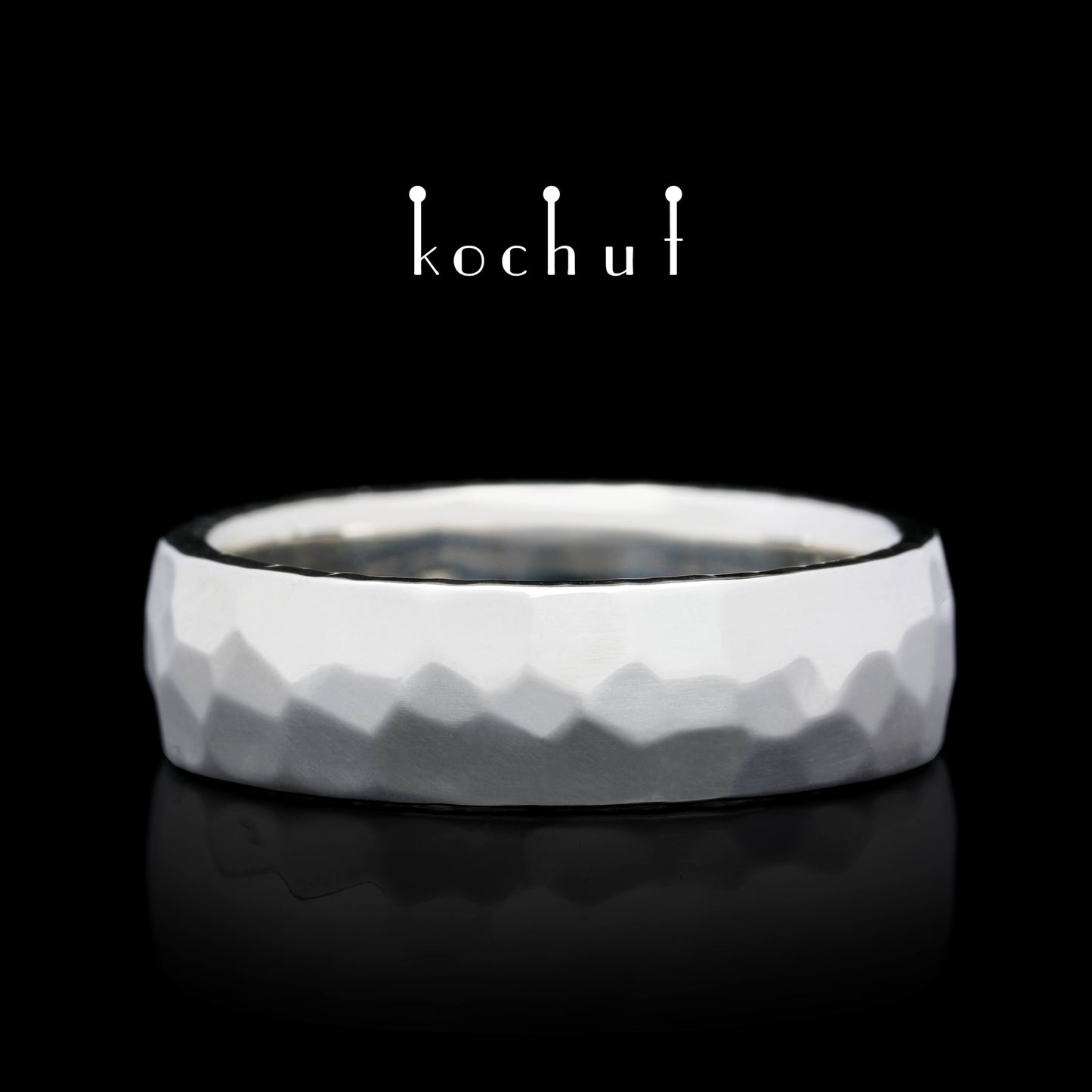 Licht — silberner Ehering