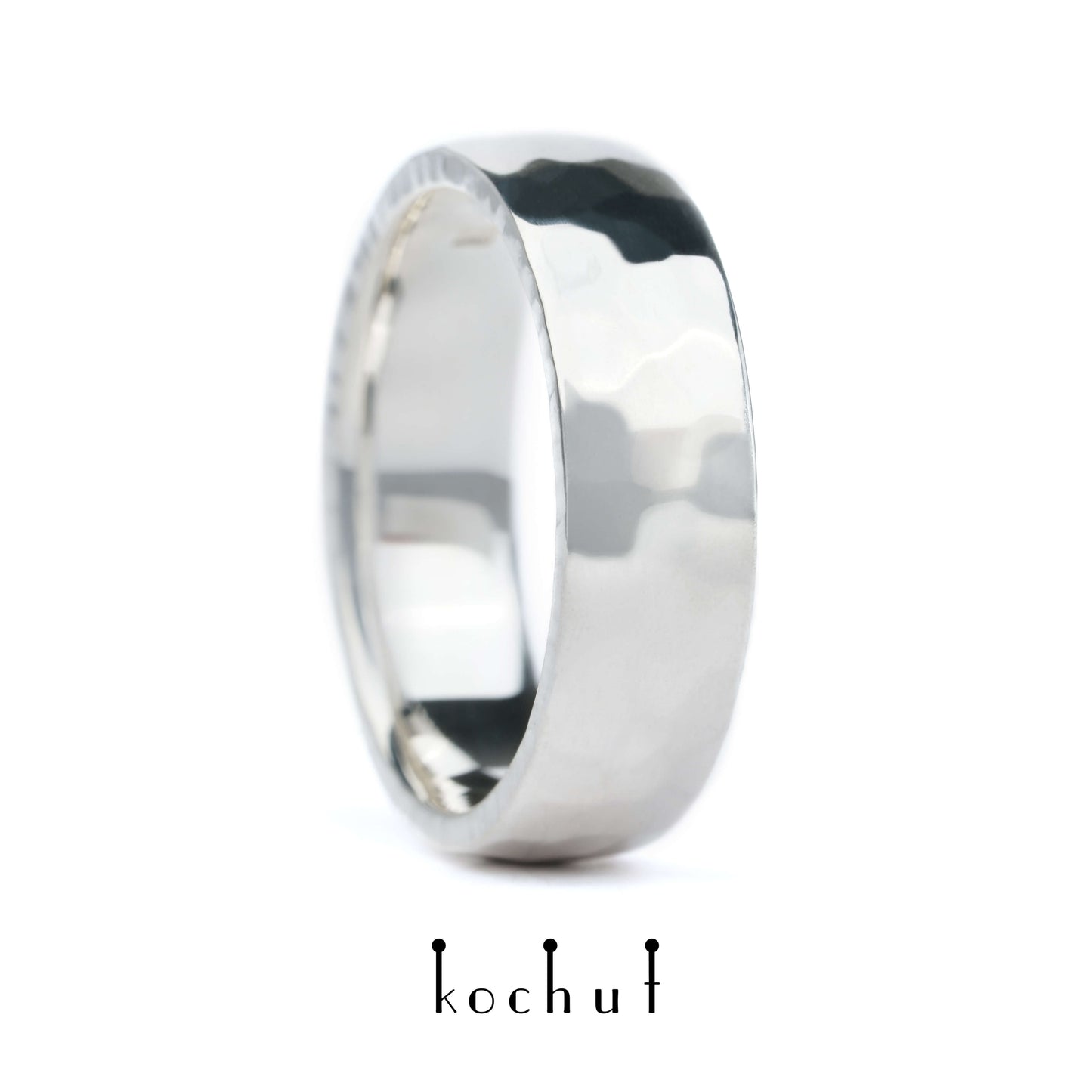 Licht — silberner Ehering
