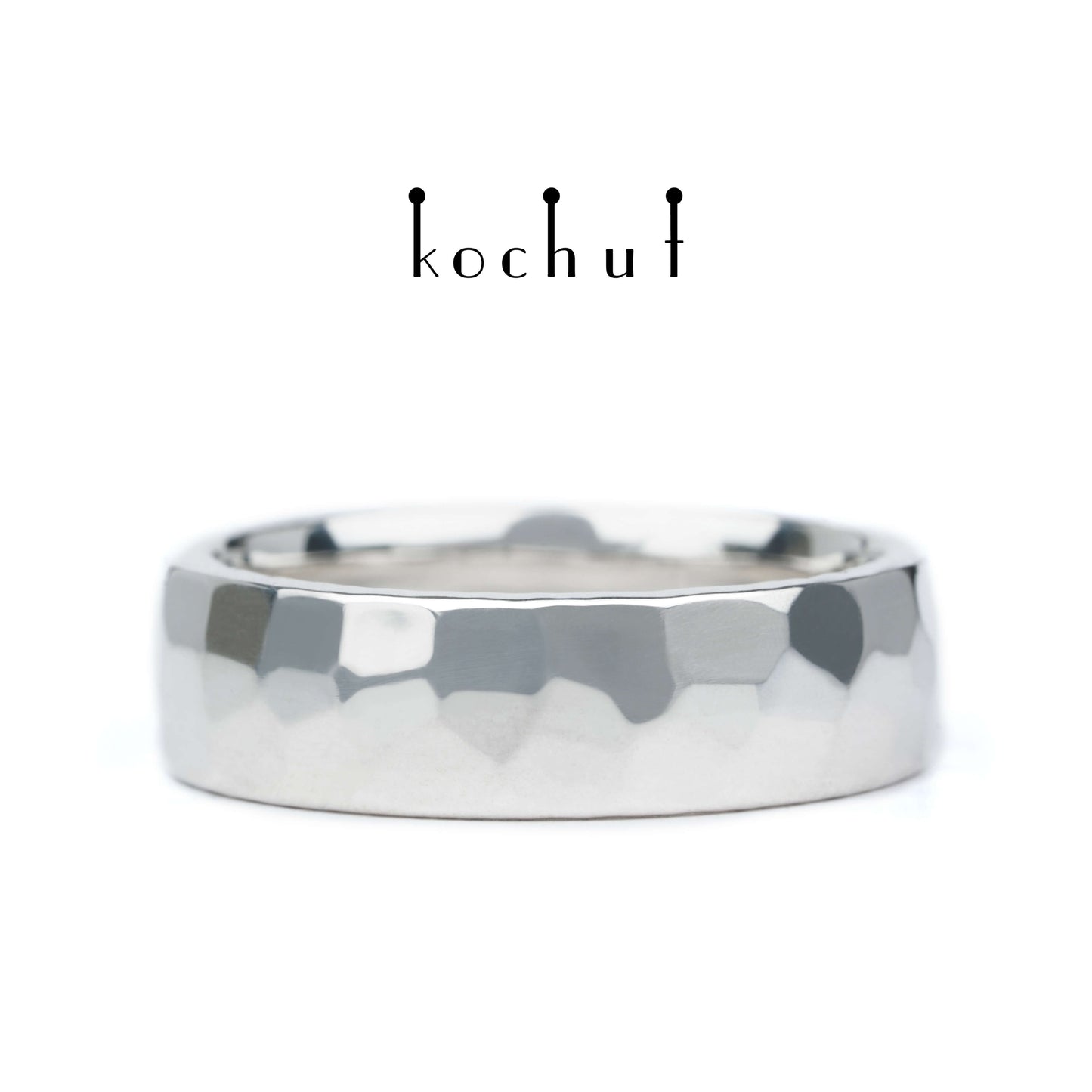 Licht — silberner Ehering