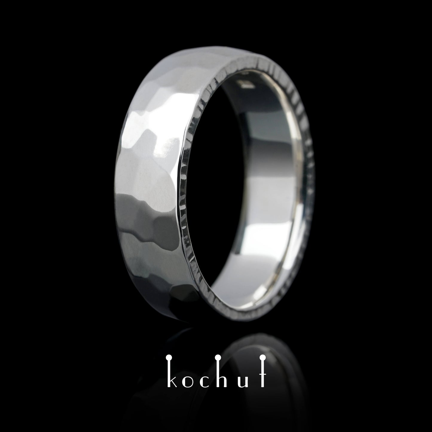 Licht — silberner Ehering