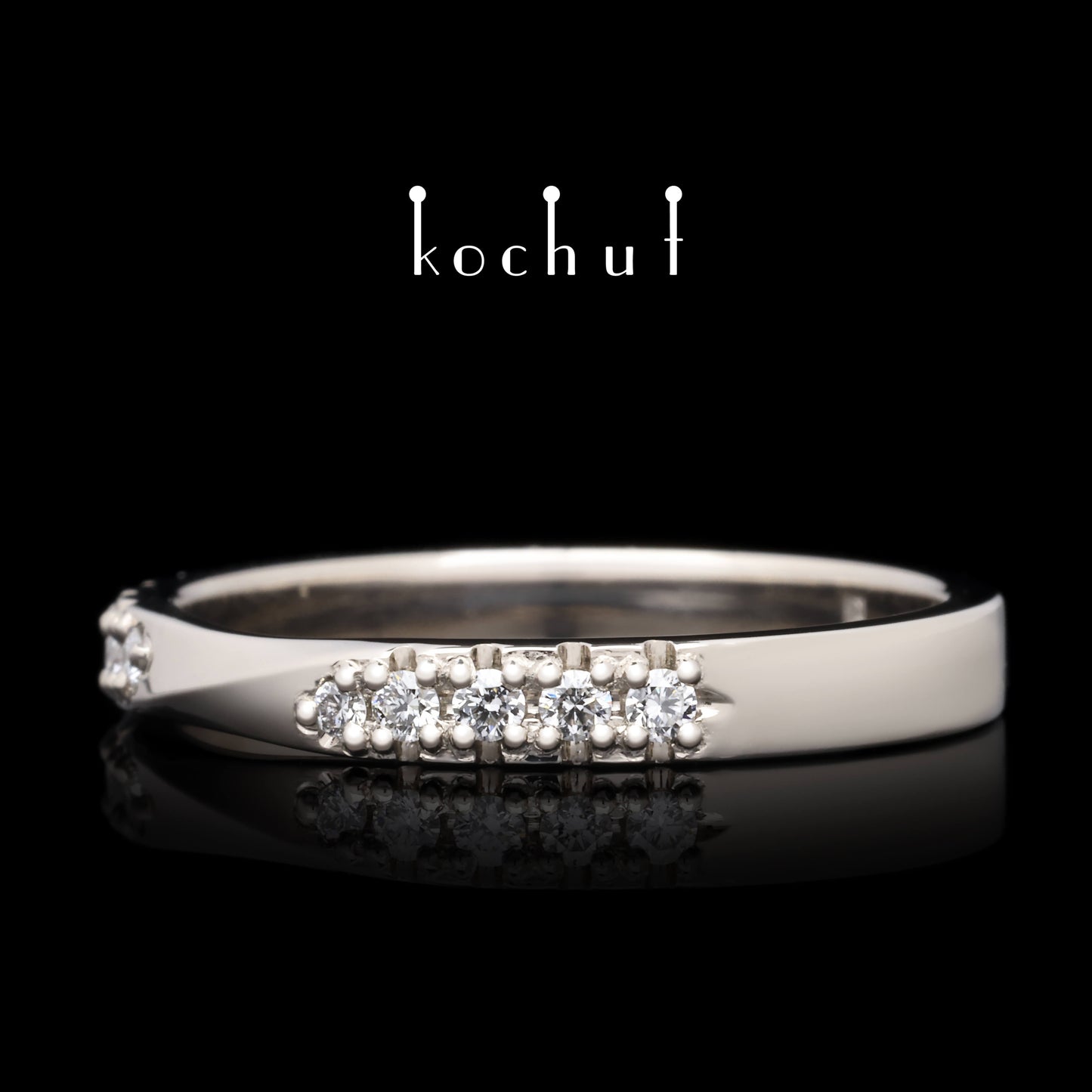 Meine Inspiration — Ring aus Palladium-Gold mit Diamanten