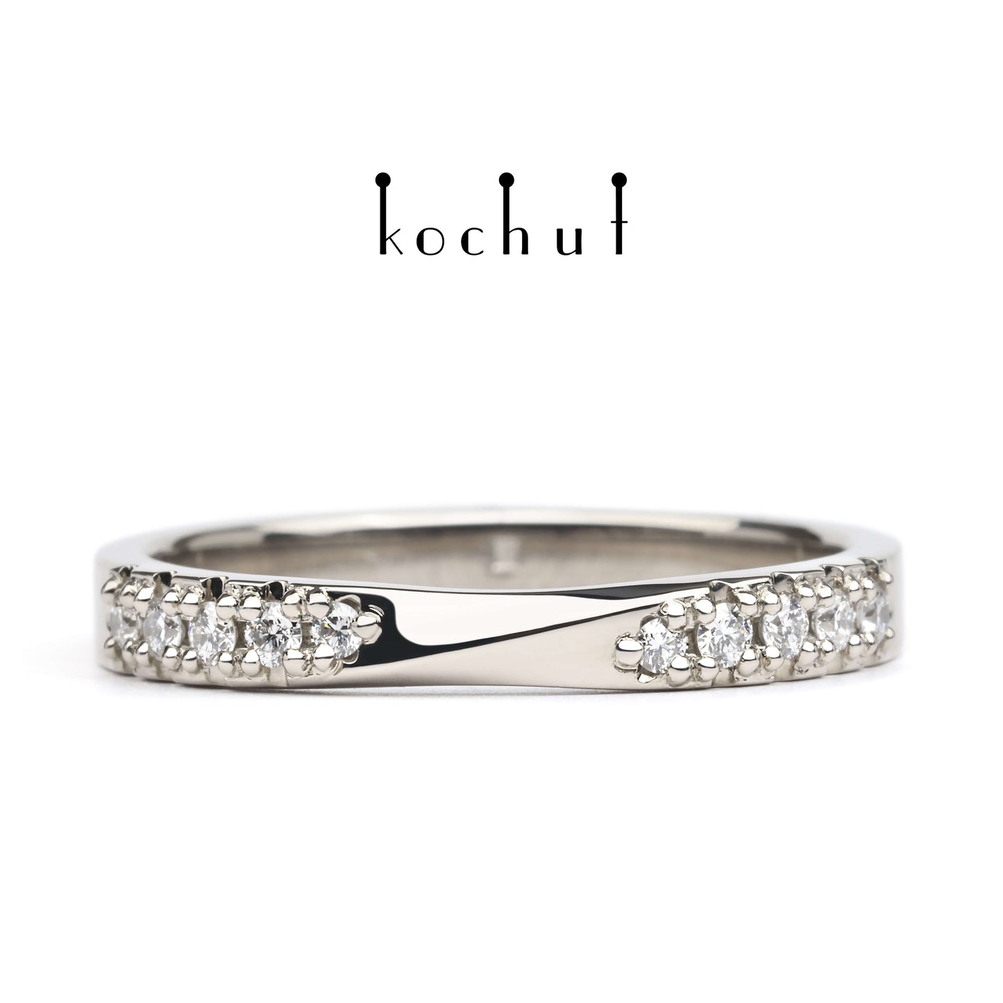 Meine Inspiration — Ring aus Palladium-Gold mit Diamanten