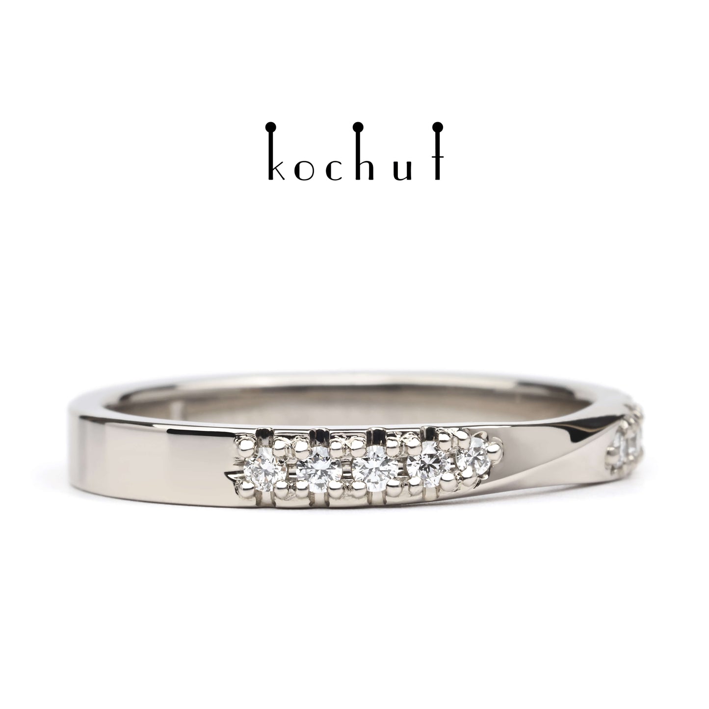 Meine Inspiration — Ring aus Palladium-Gold mit Diamanten