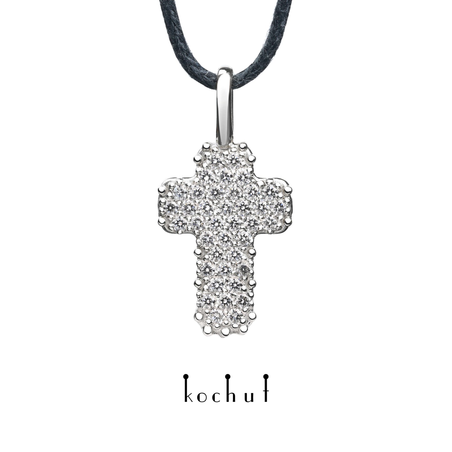 Eternal — Kreuz aus Platin mit Diamanten