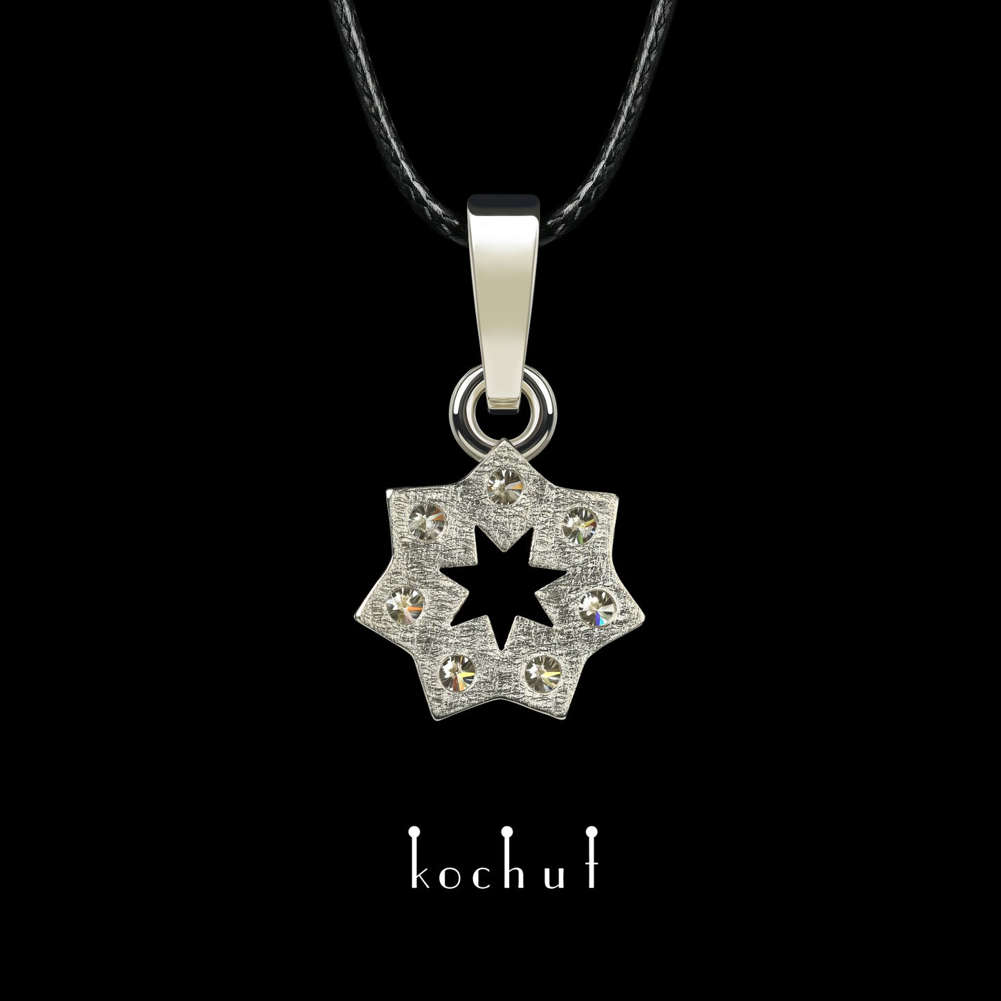 Elenielle — Weißgold-Anhänger mit Diamanten