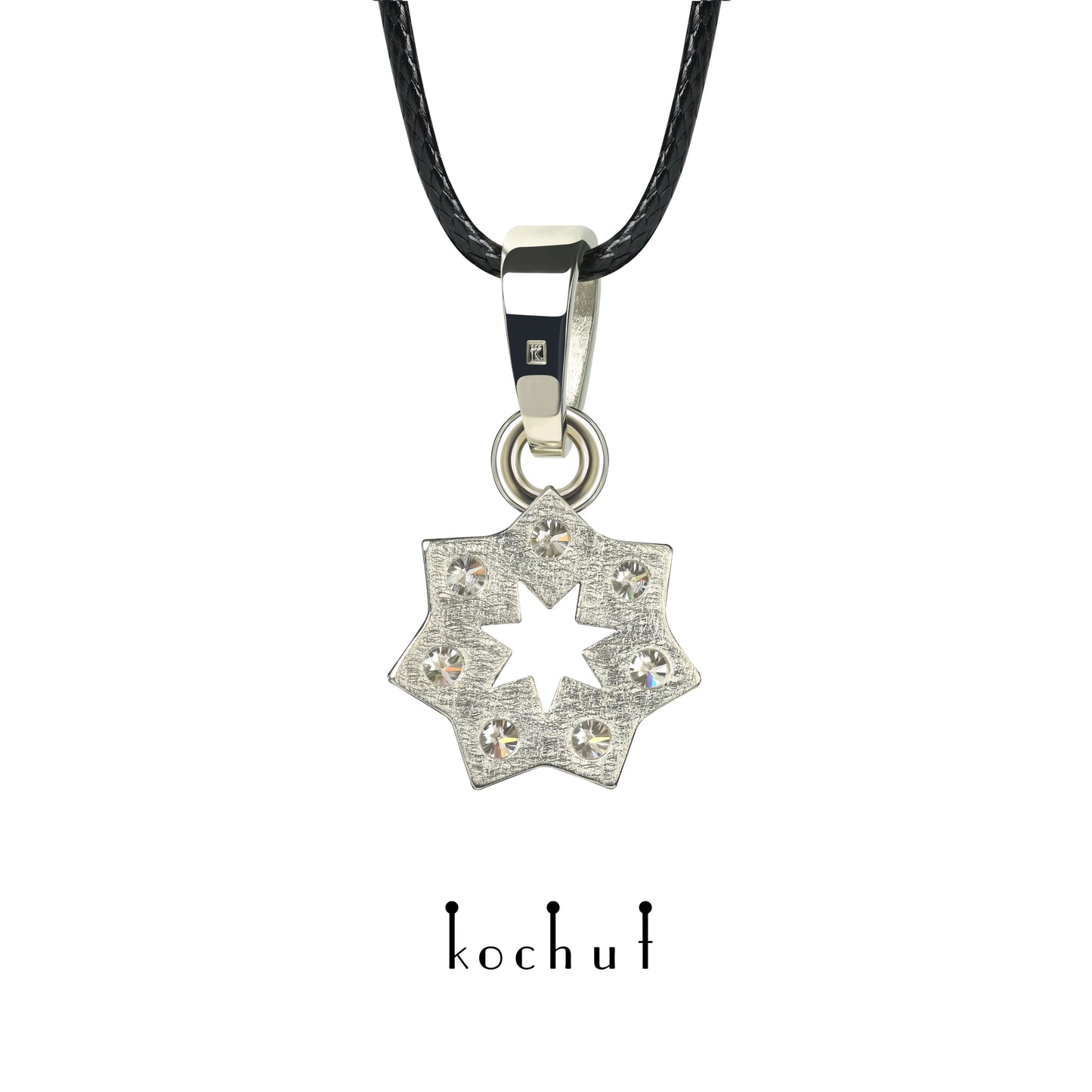 Elenielle — Weißgold-Anhänger mit Diamanten