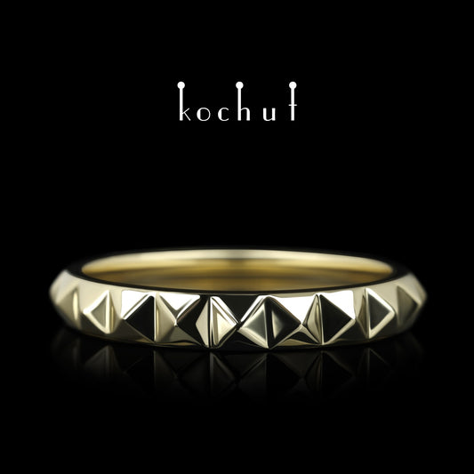 Passion - Ring aus Gelbgold