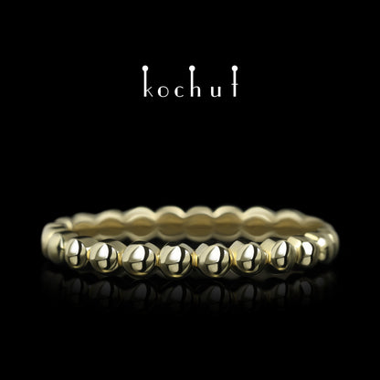 Harmonie - Ring aus Gelbgold
